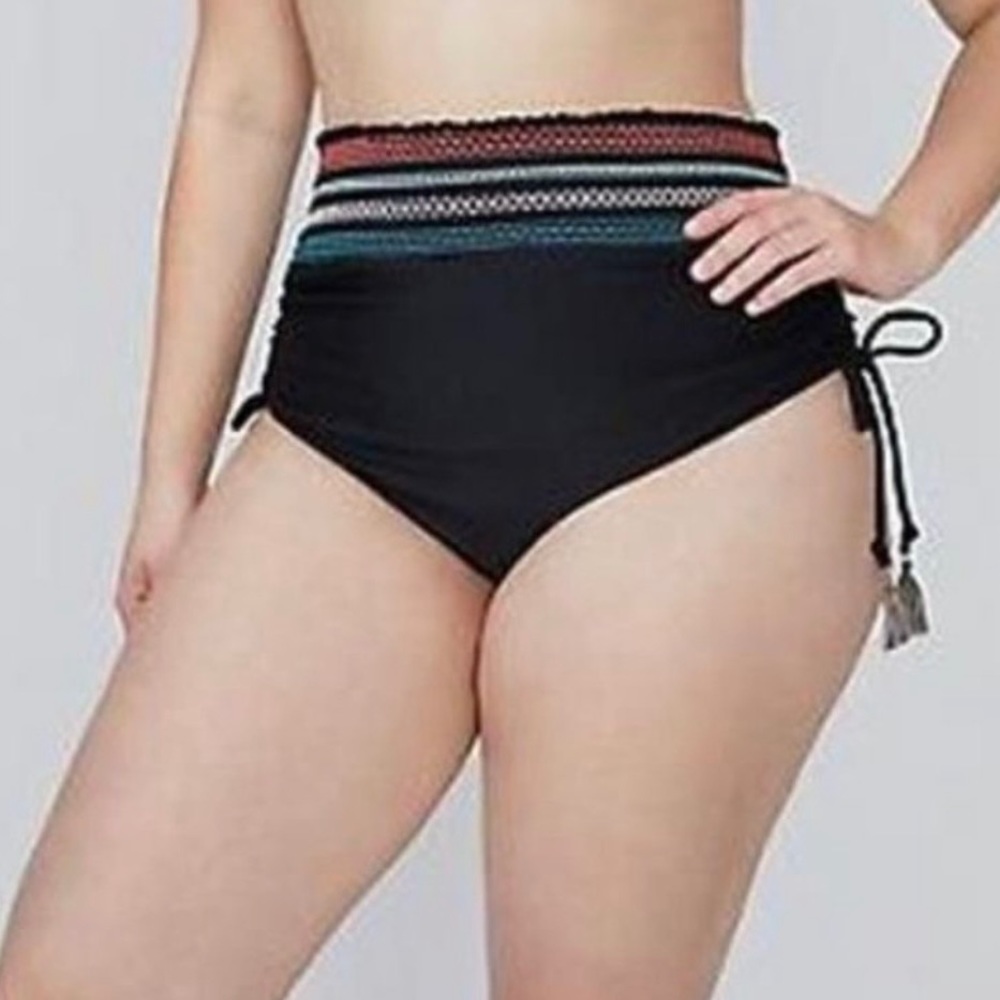 Lane Bryant High Waisted Bikini Bottoms - Picture 4 of 5